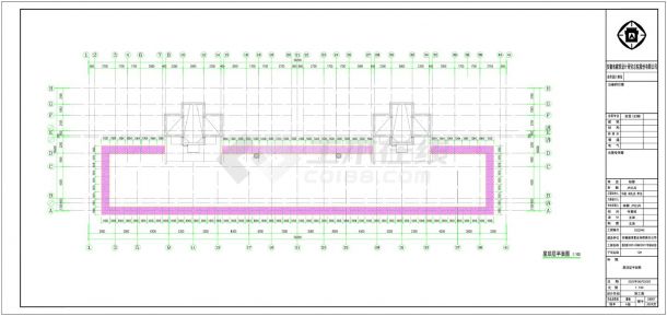 层剪力墙结构住宅石材幕墙施工图CAD-图一