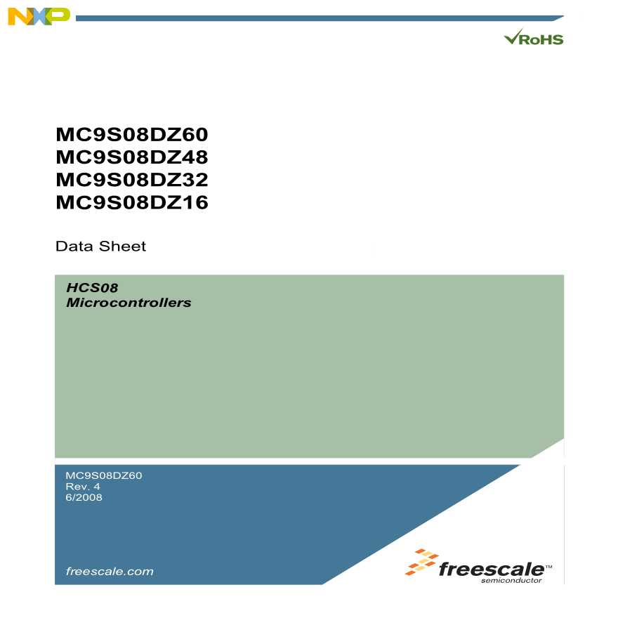 NXP恩智浦一级代理分销KOYUELEC光与电子MC9S08DZ60.pdf-图一