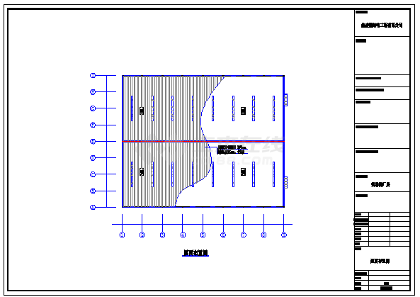 夹层门式刚架厂房结构施工图（完整）-图二
