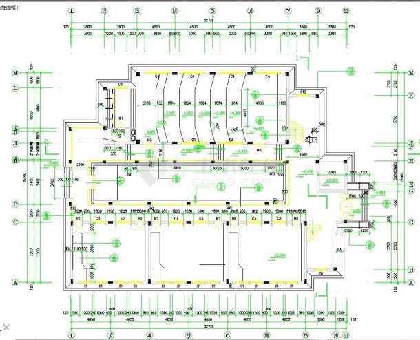 宁波某中学8500平米6层框架教学楼全套建筑设计CAD图纸-图一