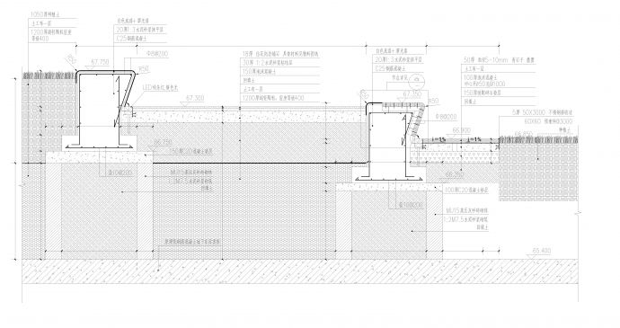 景观设计施工图 雕塑 公共节点 实体围墙CAD图纸_图1