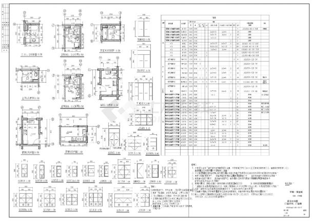 华勤.紫金城29层高层住宅建筑设计施工图-图一