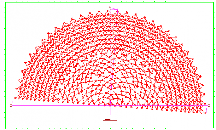 正放四角锥球壳网架结构施工图_图1