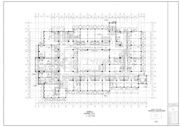 5层接待中心酒店宾馆建筑设计施工图-图二