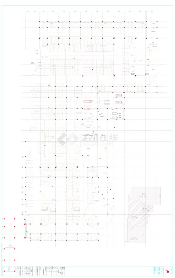 南方某县精神病医院建筑图纸-图二