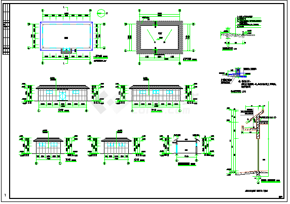 界集实验小学体器室电气施工图设计-图二