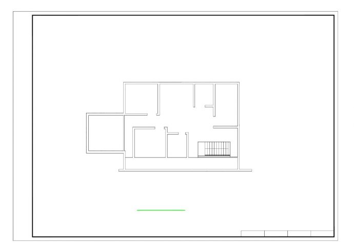 某普通别墅设计平面图_图1