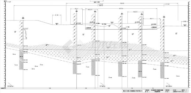 滨江蓝庭项目工程地质补充勘察-补勘剖面CAD图.dwg-图一