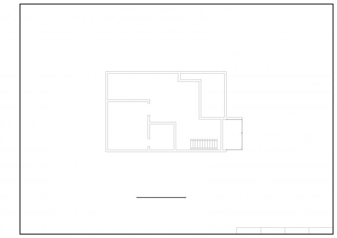 某地区别墅设计建筑平面图_图1