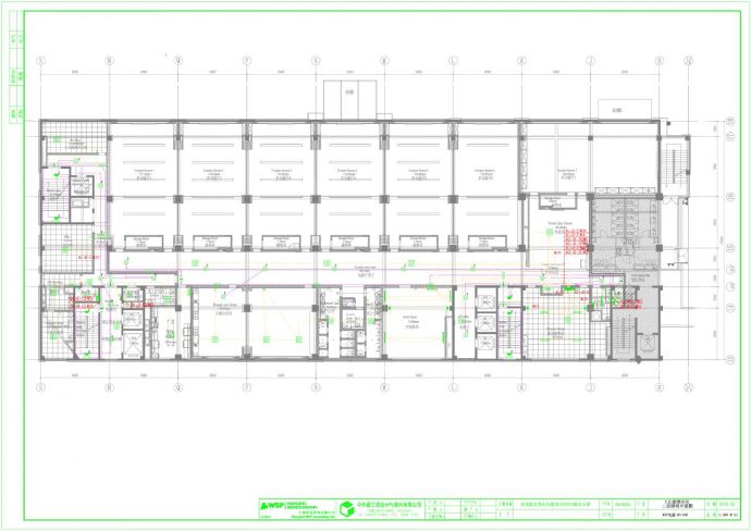 酒店工程二层照明平面图CAD_图1