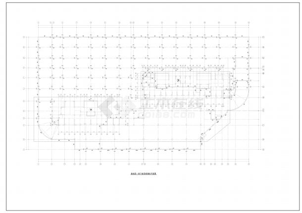 滨安新区就地安置地块保障房项目 结构CAD-图二