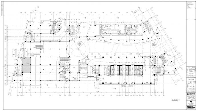 华润置地·万象城商业综合楼A区放大平面图CAD图.dwg_图1