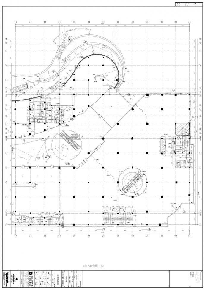 华润置地·万象城商业综合楼C区放大平面图CAD图.dwg_图1