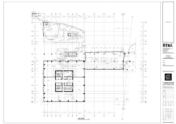 华润中心（一期）建施平面CAD图.dwg-图一