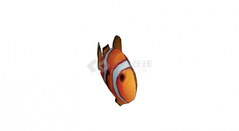 水族馆热带鱼类动物su模型-图二