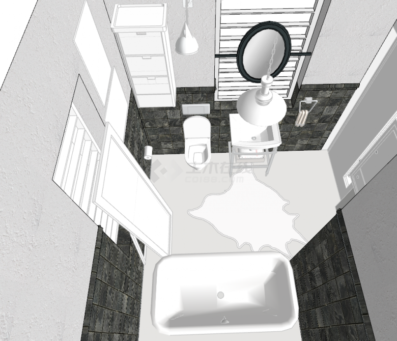  Su model of modern toilet train facilities - Figure 2