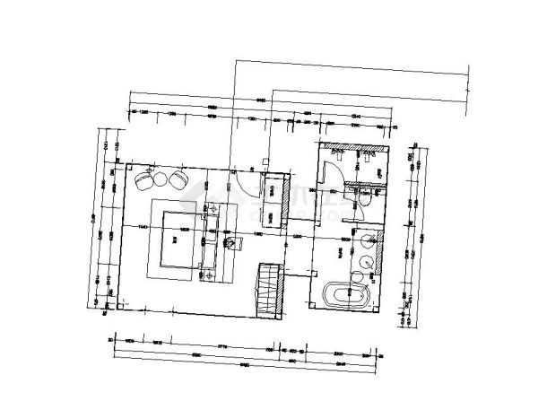 某住宅装修立面索引图-图一