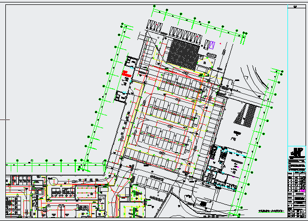 重庆某殡仪馆新建工程电气CAD施工图