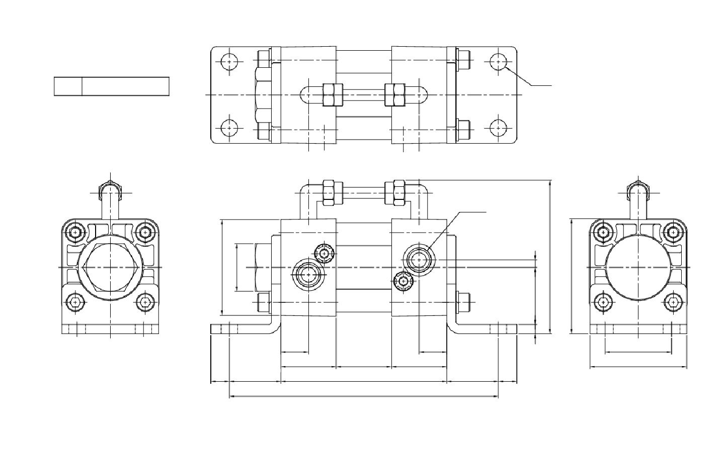 某某DC40-L结构平面图CAD图