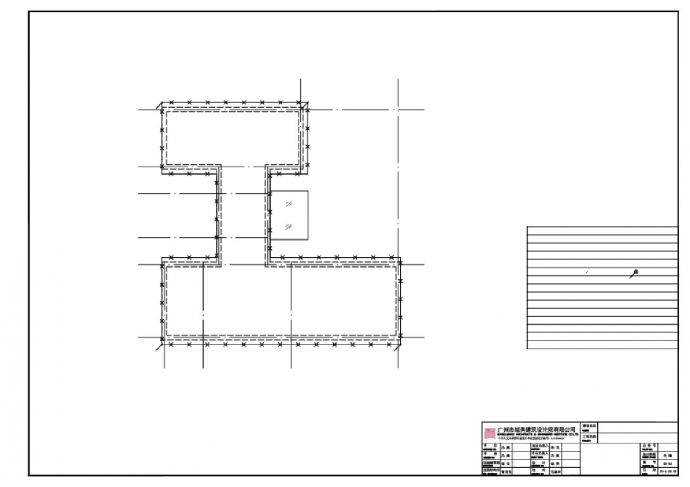 某某建筑P1电气平面图CAD图_图1