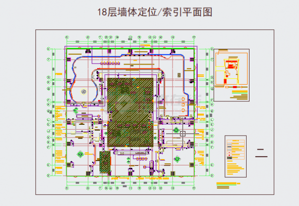 某医院大数据中心建筑全套图纸2020-图一