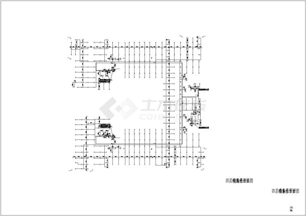 某地区高科技园A1地块工业厂房给排水CAD图纸-图二