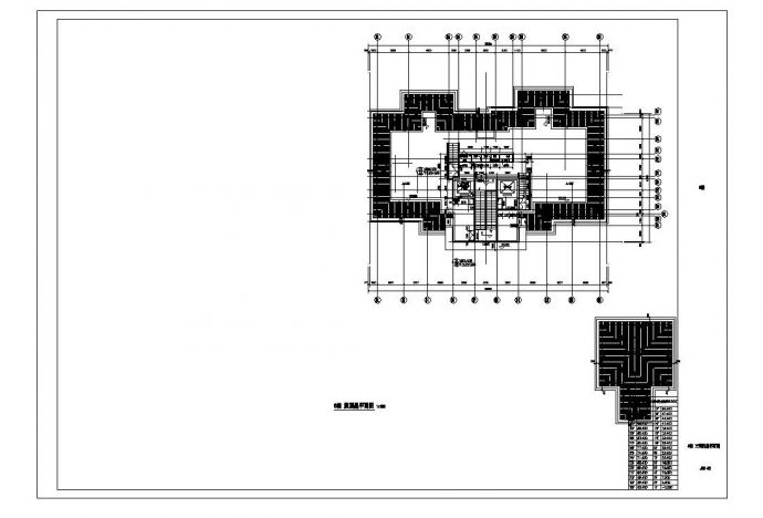 广西多套套高层塔式住宅楼建筑户型图（含商业会所）8号楼_图1