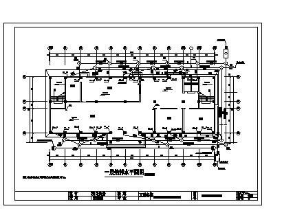 某市某钢结构分公司职工宿舍楼整套CAD参考图-图二