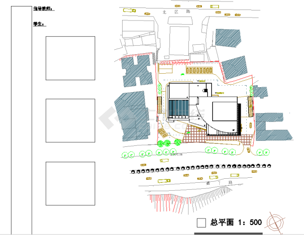 某地高层高层综合楼建筑设计CAD图纸-图一