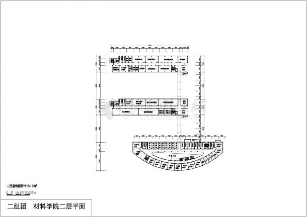 材料学院建筑设计方案-图一