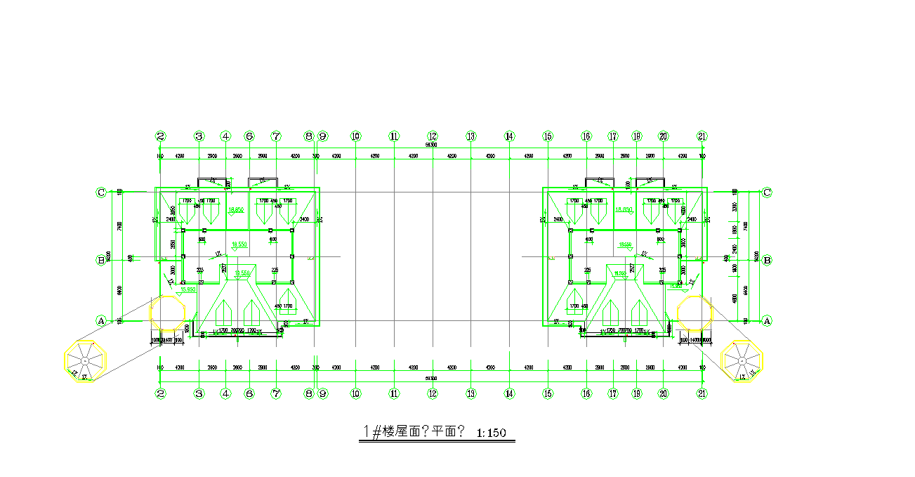 某地商业广场建筑图CAD图纸