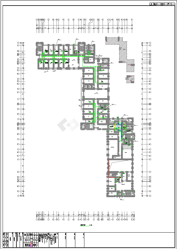 某地区高档建筑给排水施工详图-图二