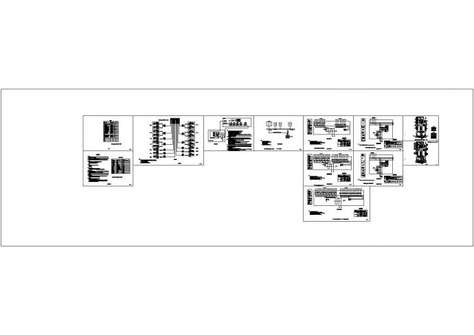 光伏发电系统电气图纸 - 汇流箱版_图1