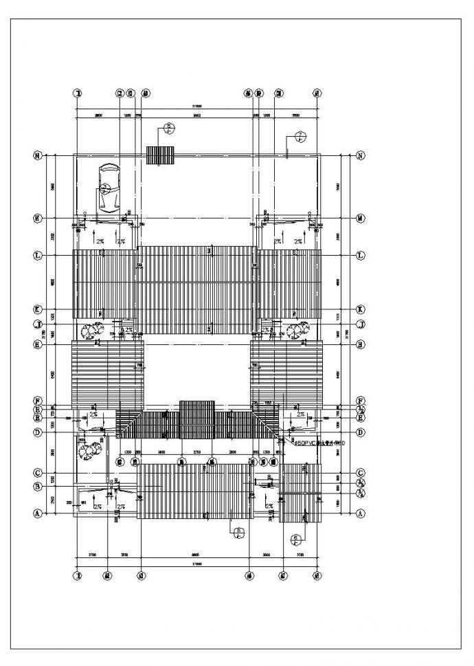 四合院住宅方案设计图_图1