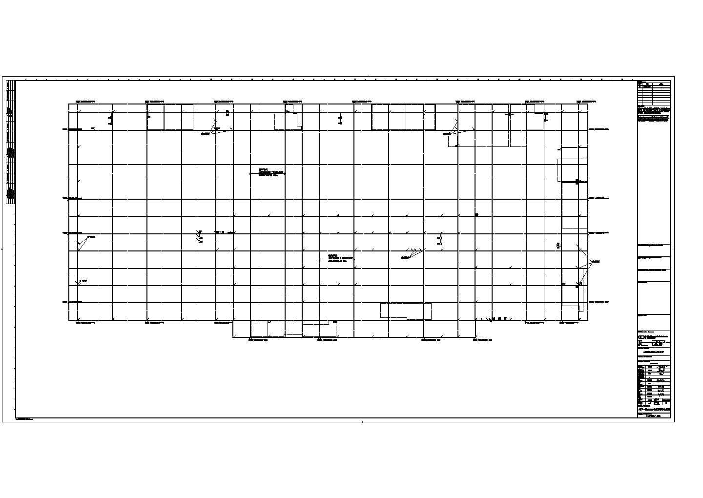 某地区大型商业综合体电气电气防雷接地施工CAD图纸