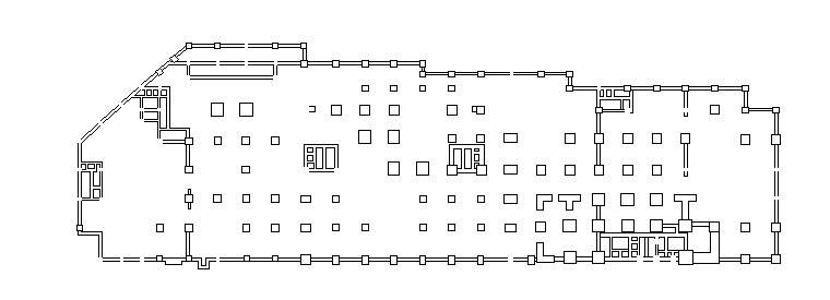 地铁站大厅综合体基础结构施工图
