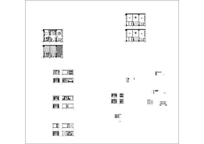 某五星级大酒店装饰工程CAD图纸行政设计图_图1