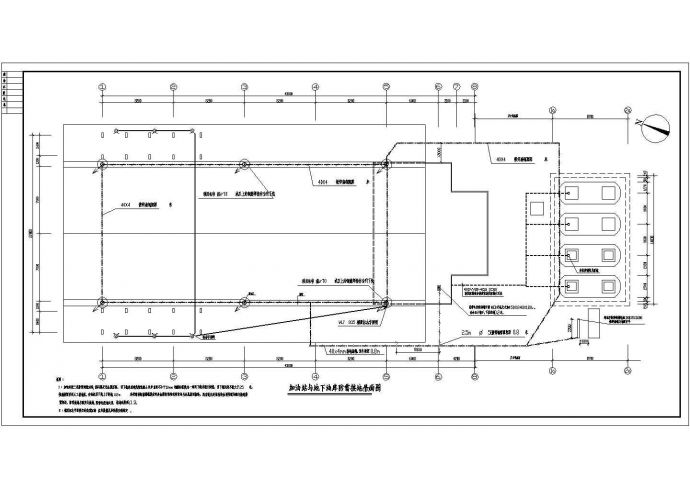 某加油站电气设计cad全套施工图（含设计说明）_图1