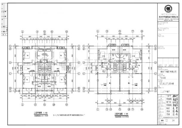 三层530平方米独栋别墅带半地下室CAD图纸-图二
