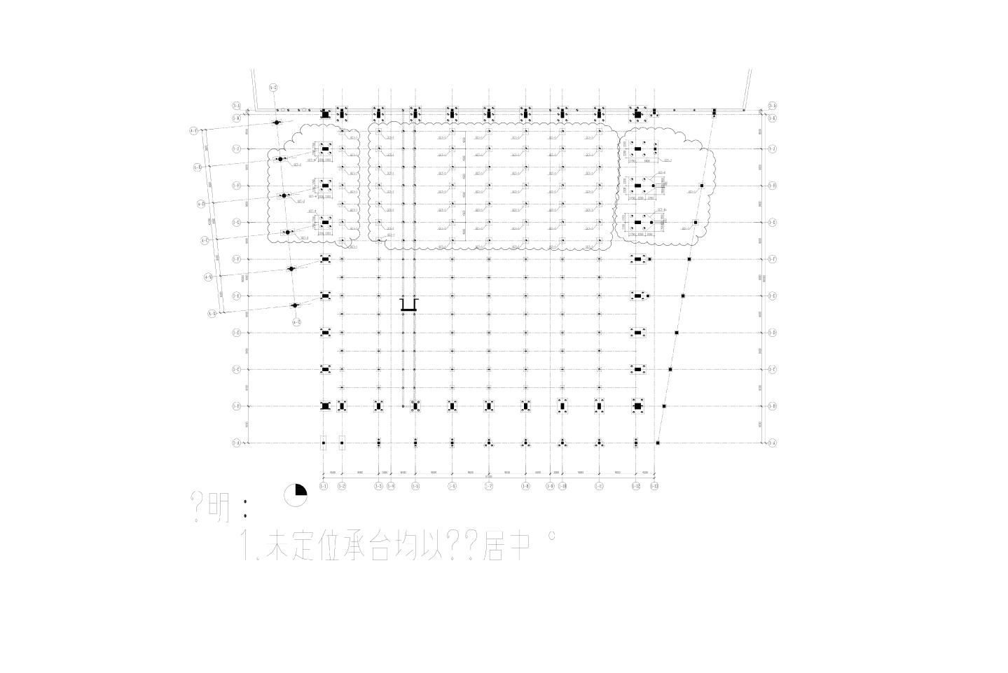 南京某会展中心区域平面详图