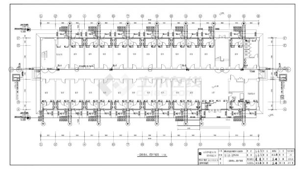 馆陶县职业技术教育中心迁建项目-给排水施工CAD图-图一