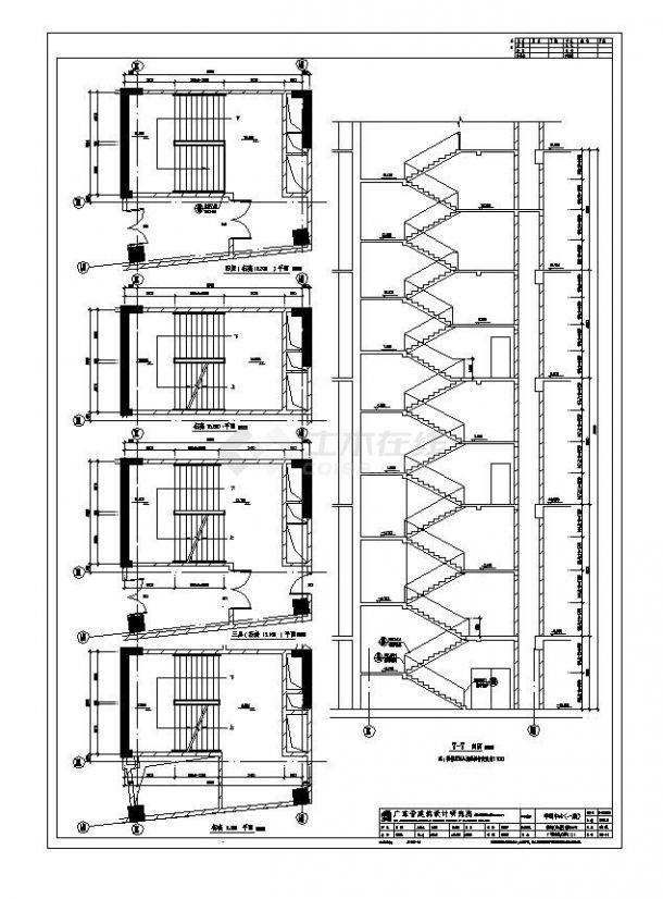 某地市万象城商场平面建筑图-图一