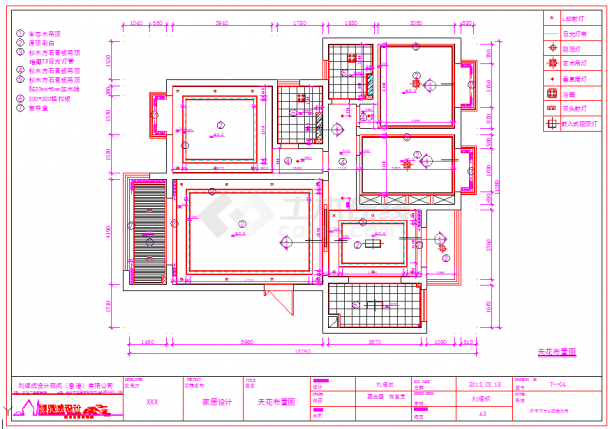 某地新中式3室2厅2卫房间设计图纸-图二