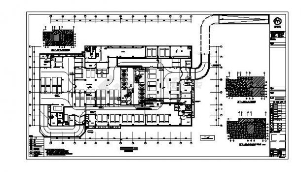 风机盘管系统施工平面图-图一