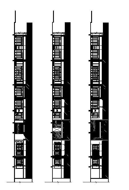 长白山某悦民宿CAD建筑设计图-图二