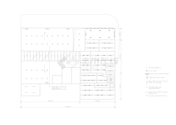 CAD保时捷汽车展厅全套图纸CAD-图二