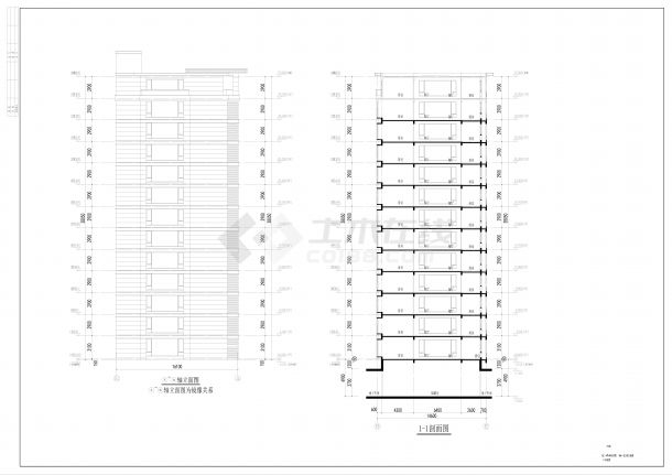 13层棚户区改造安置房--建筑方案 效果图-图二