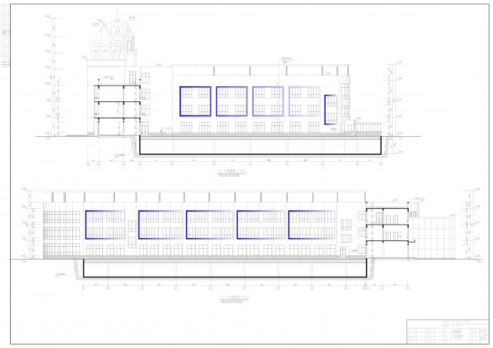 4层30班实验幼儿园建筑设计施工图_图1