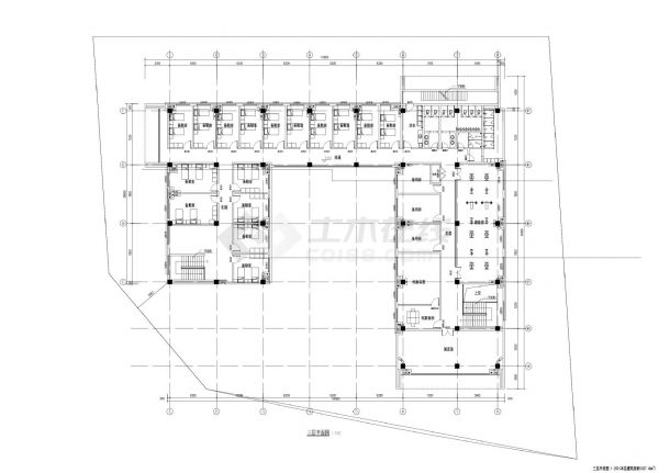 三圣乡派出所建筑图-图一