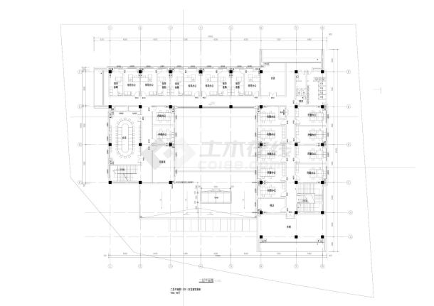 三圣乡派出所建筑图-图二